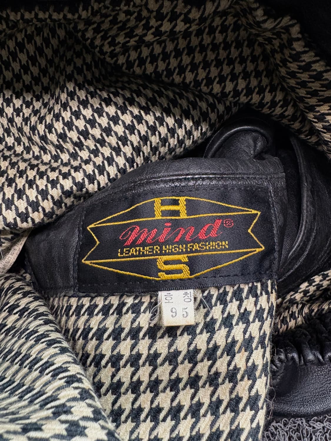 Mind 아카이브 램스킨 무스탕 봄버 자켓 블랙 2159 상품이미지3