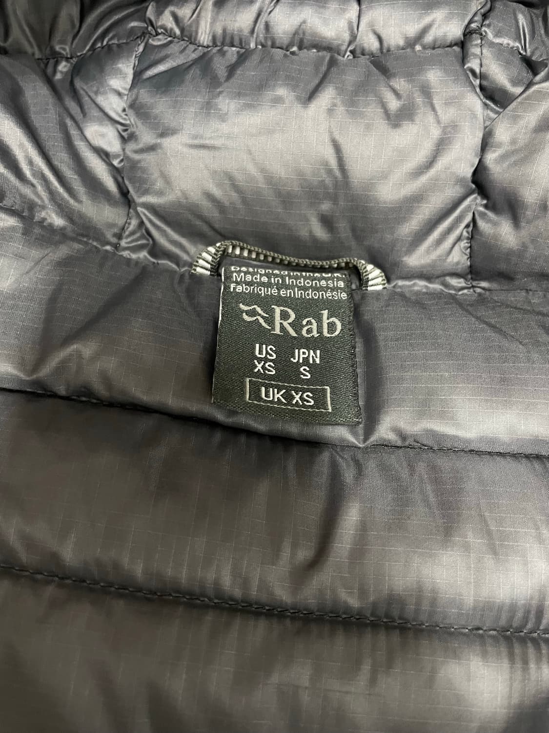 랩 마이크로 라이트 알파인 자켓 경량 패딩 블랙 남성용 XS 상품이미지3