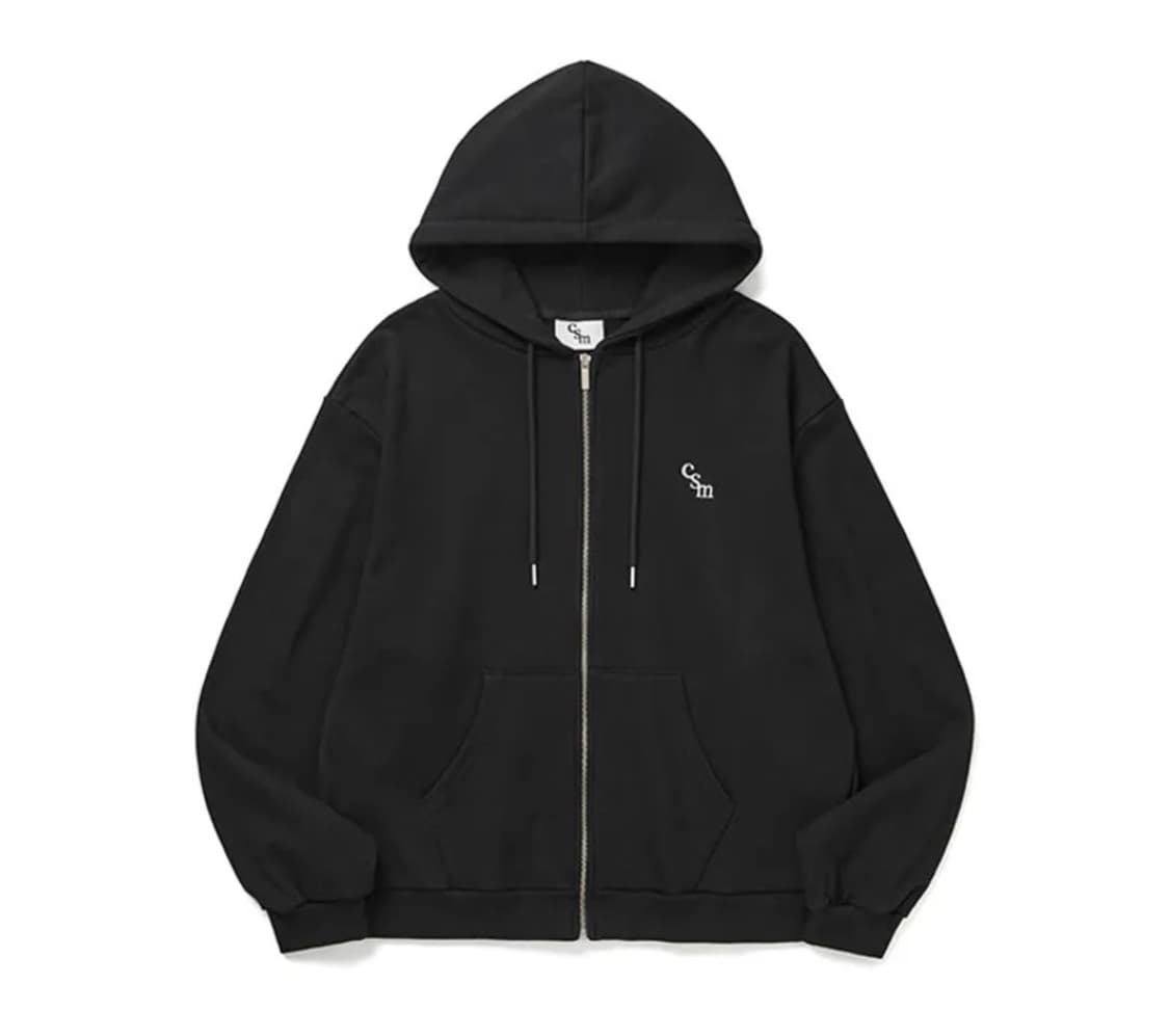 무신사 아이필블루씨에스엠 CSM후드집업-S사이즈 검정 상품이미지1