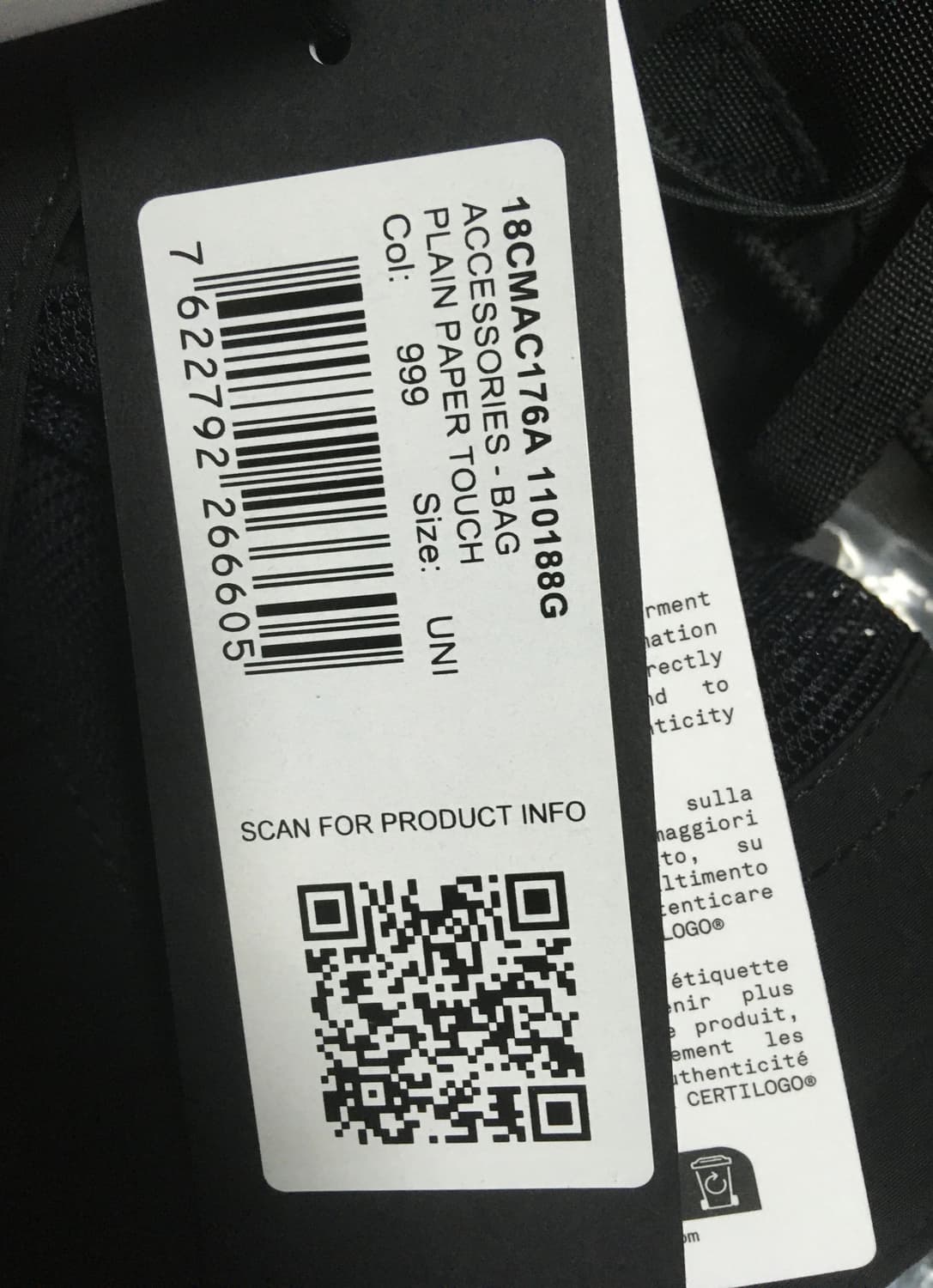 CP컴퍼니 숄더백 블랙 판매합니다  상품이미지10