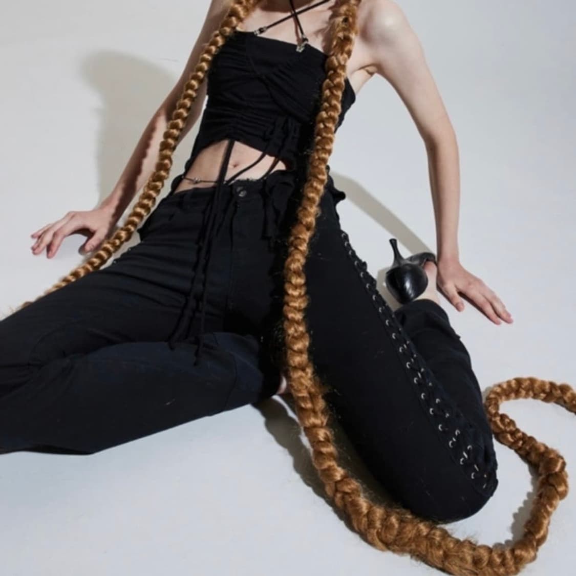 페인오어플레져 코르셋 팬츠 상품이미지1