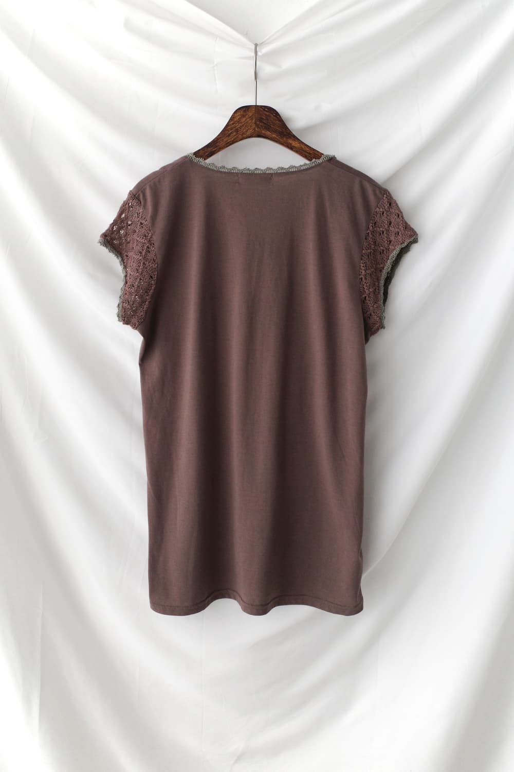 lace crochet half T 상품이미지4