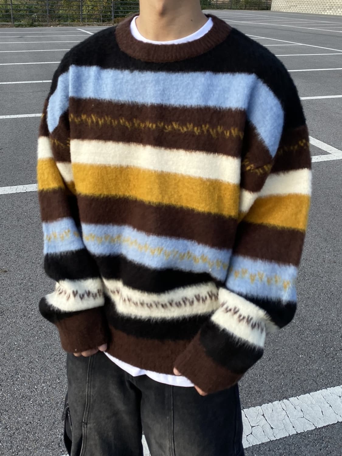 Otherfit 에스닉 니트 / 남성 니트/ 여성 니트  상품이미지1