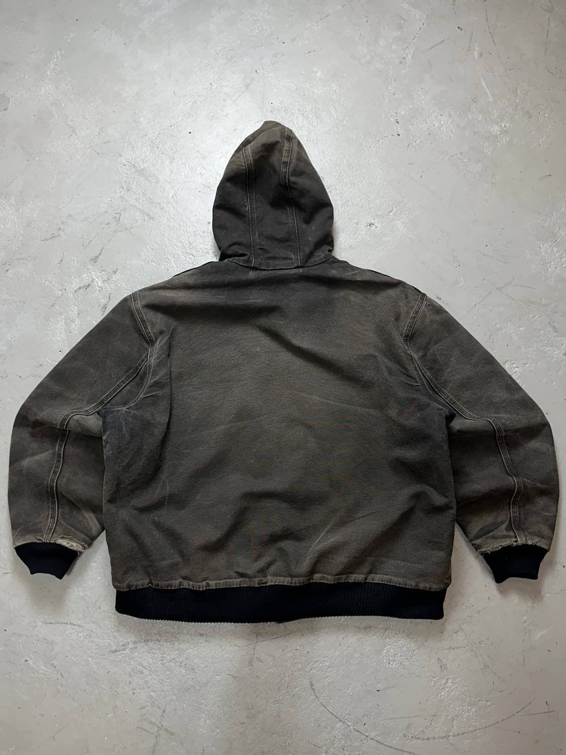 OG 칼하트 J130 BLK 액티브 자켓 칼하트 후드 자켓 상품이미지2