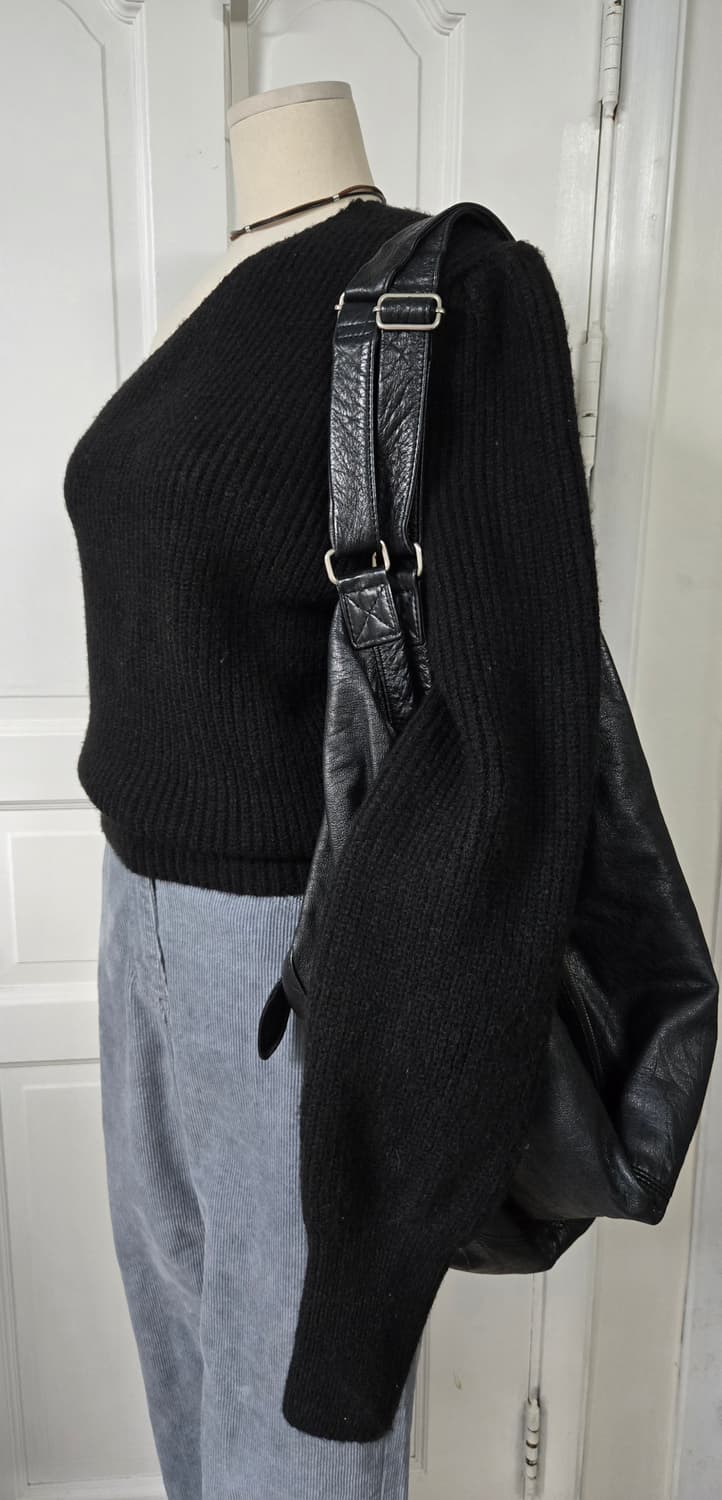 Lucir zu루시르주 원숄더 니트 상품이미지5