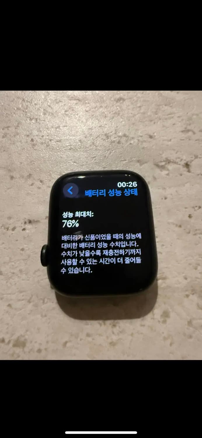 S급] [45mm] 애플워치7 그린색상 풀박스 {급처} 상품이미지9