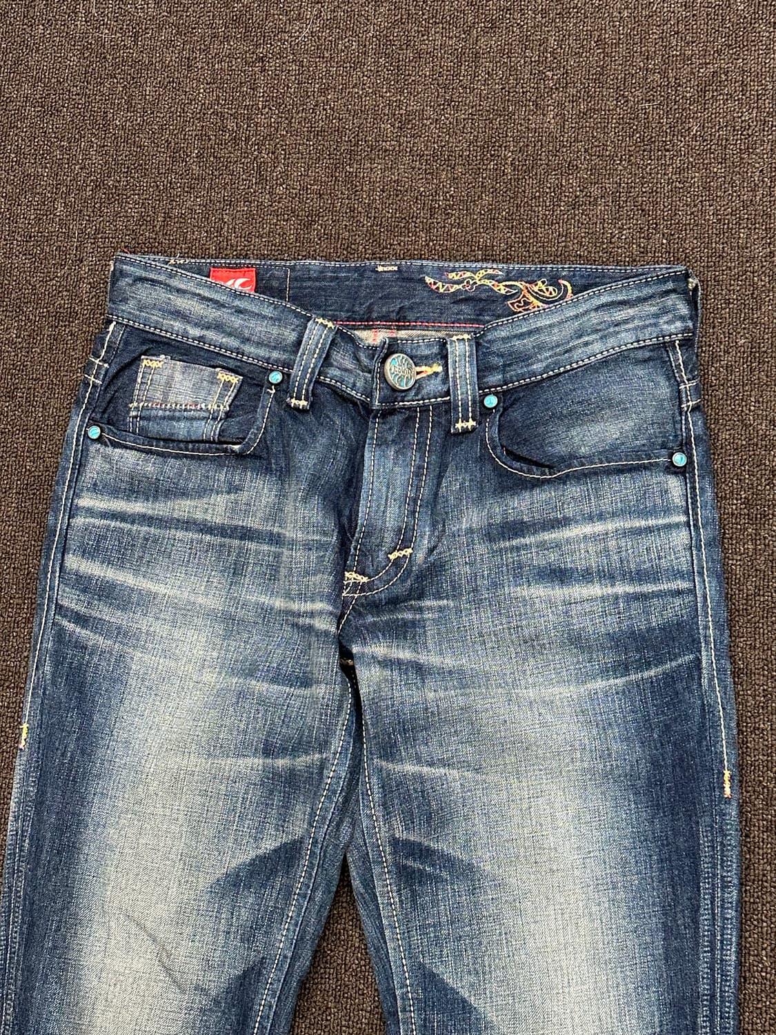 M)EDWIN vintage 블루트립 빈티지 데님팬츠 상품이미지5