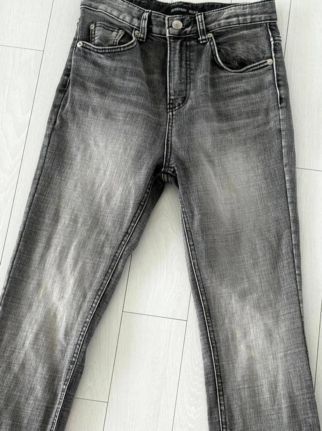 보헤미안서울 스트레이트 바지 상품이미지2