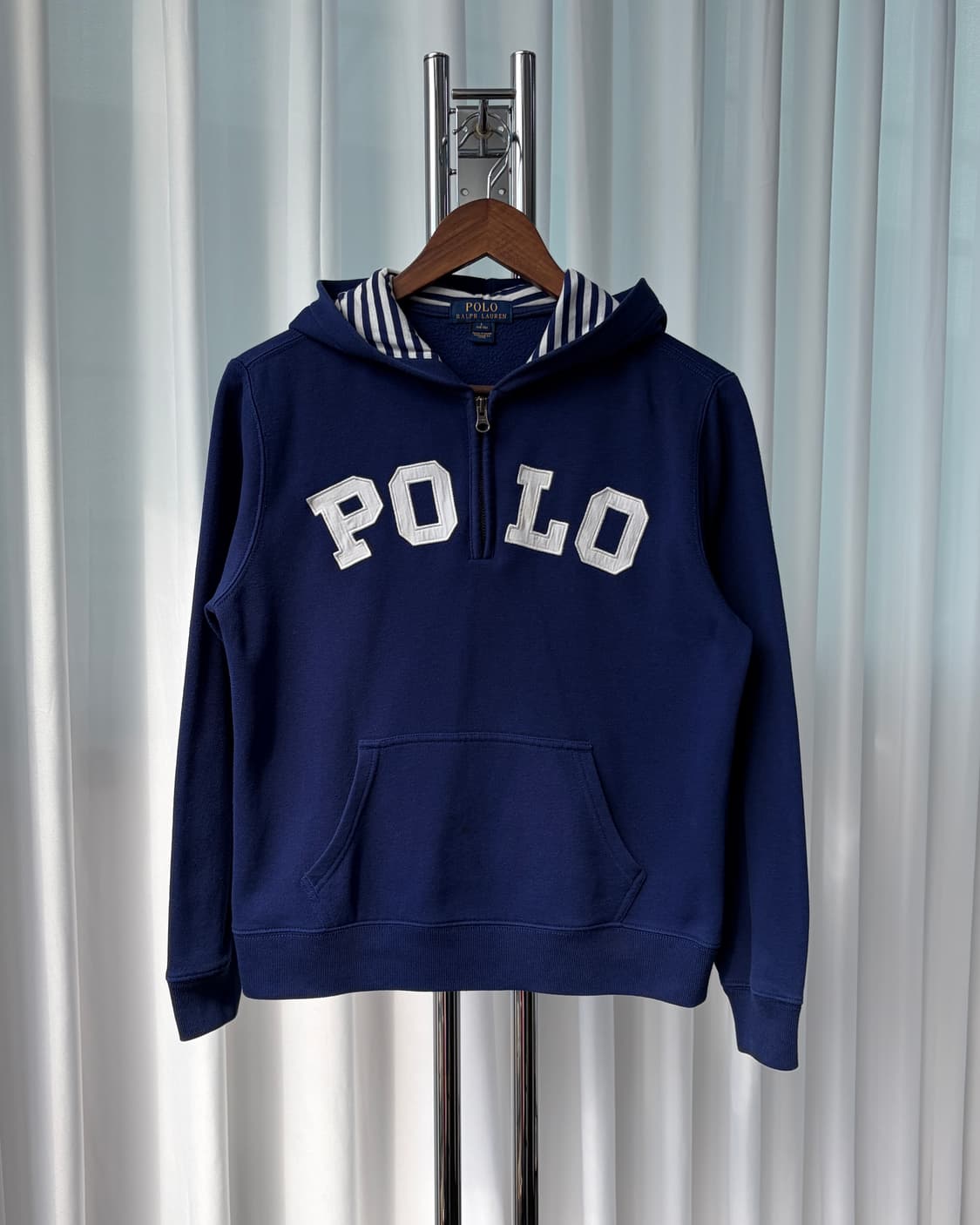 [S]폴로 랄프로렌 아치로고 스펠아웃 쿼터 집업 상품이미지4