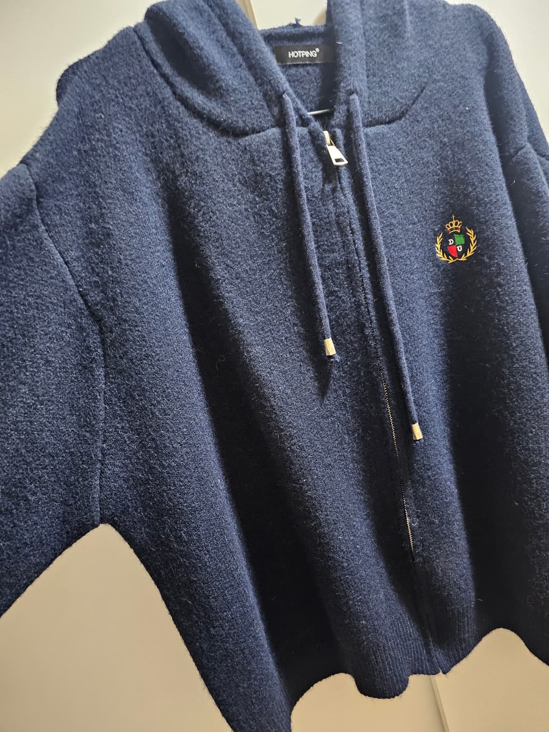 니트 후드 집업 상품이미지2