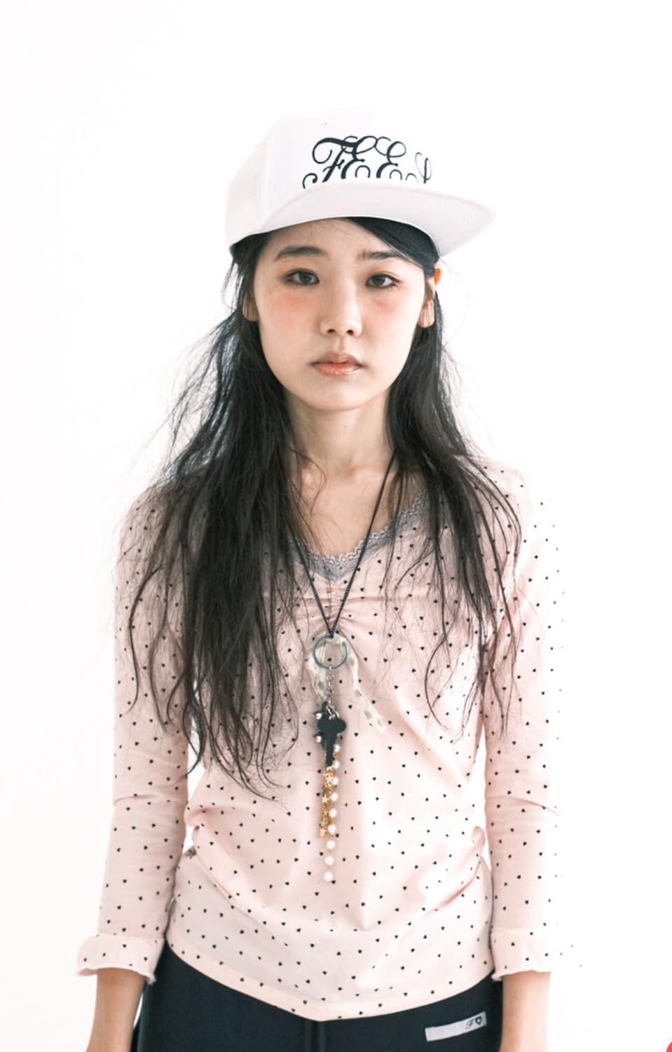 샵페어리 미니하트레이스 티셔츠 상품이미지2