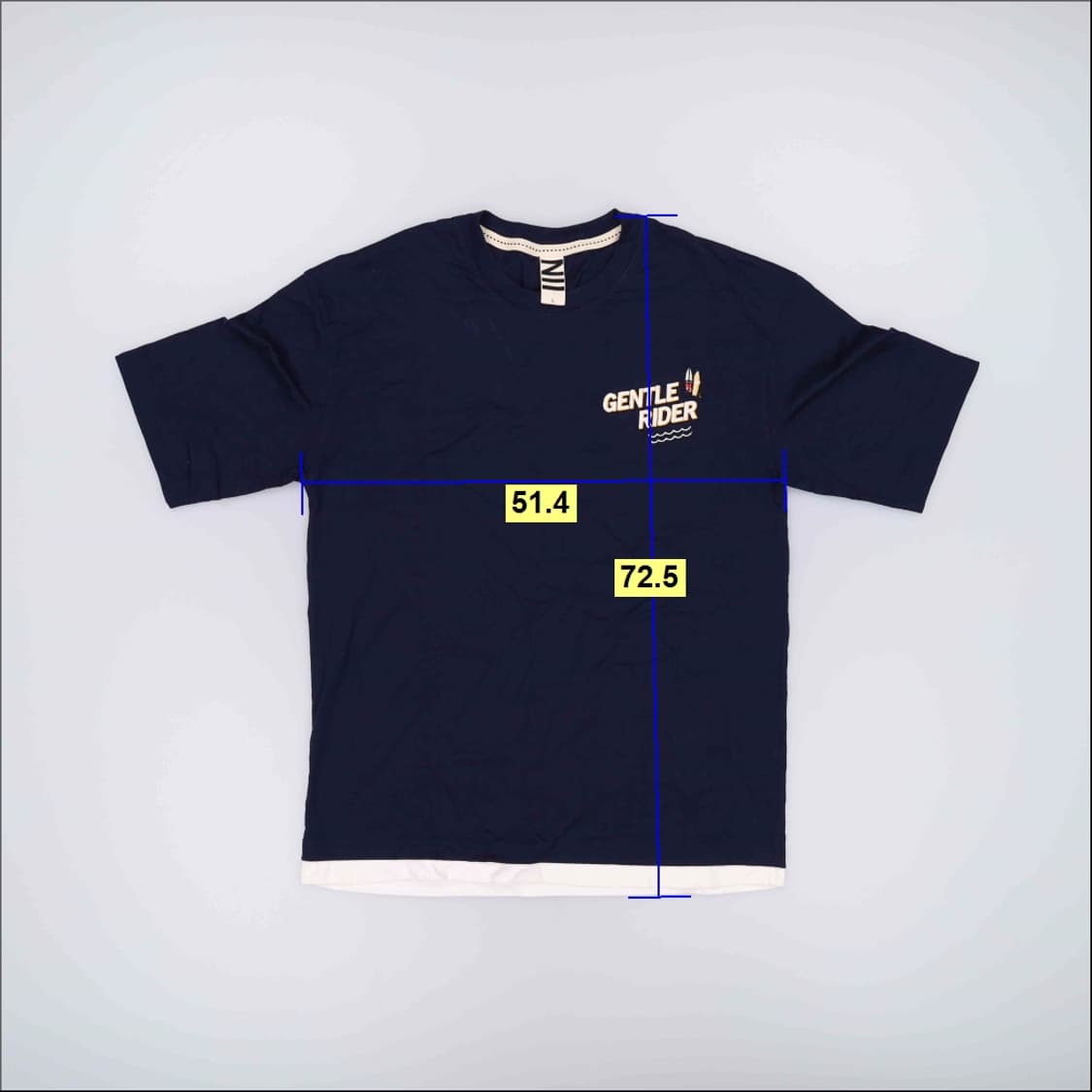 100(L) NII 반팔 티셔츠 0604J1 상품이미지7