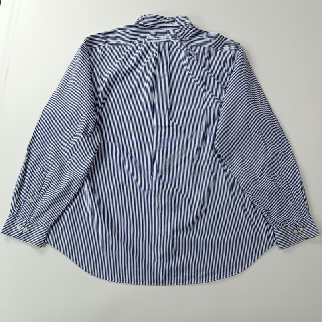CJ498 XL 폴로 00s 로얄블루 스트라이프 셔츠 남방 상품이미지6