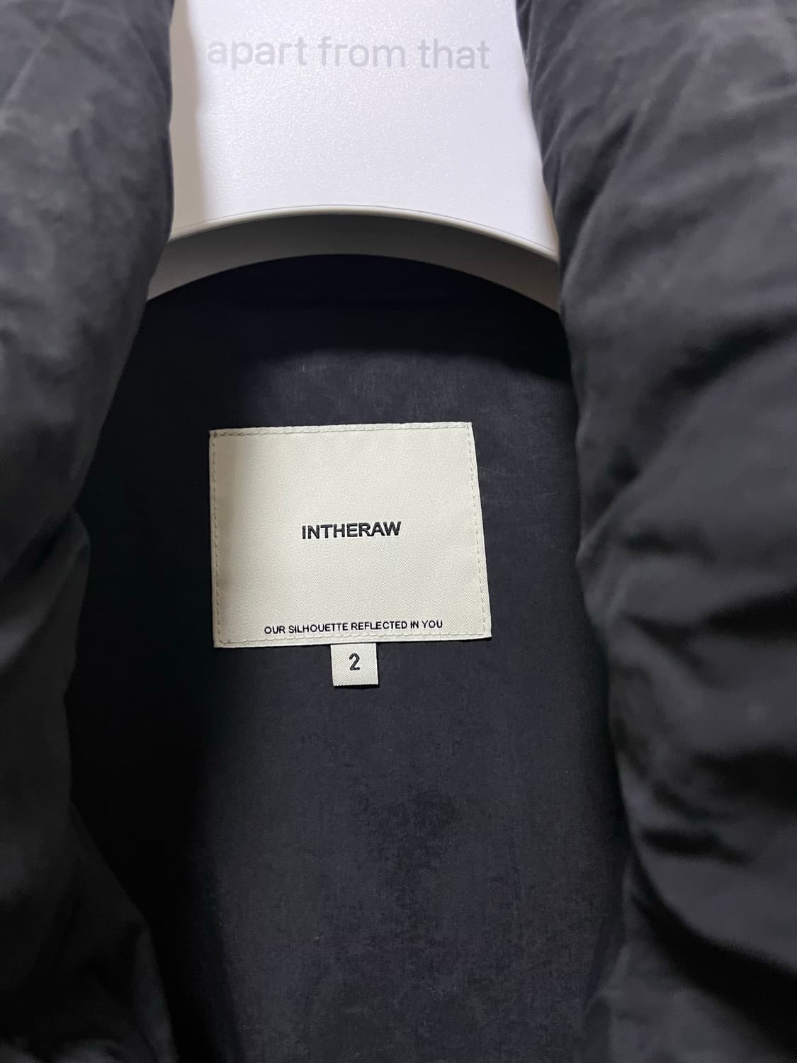 [2] 인더로우 TRAVELLER 구스다운 패딩 블랙 상품이미지4