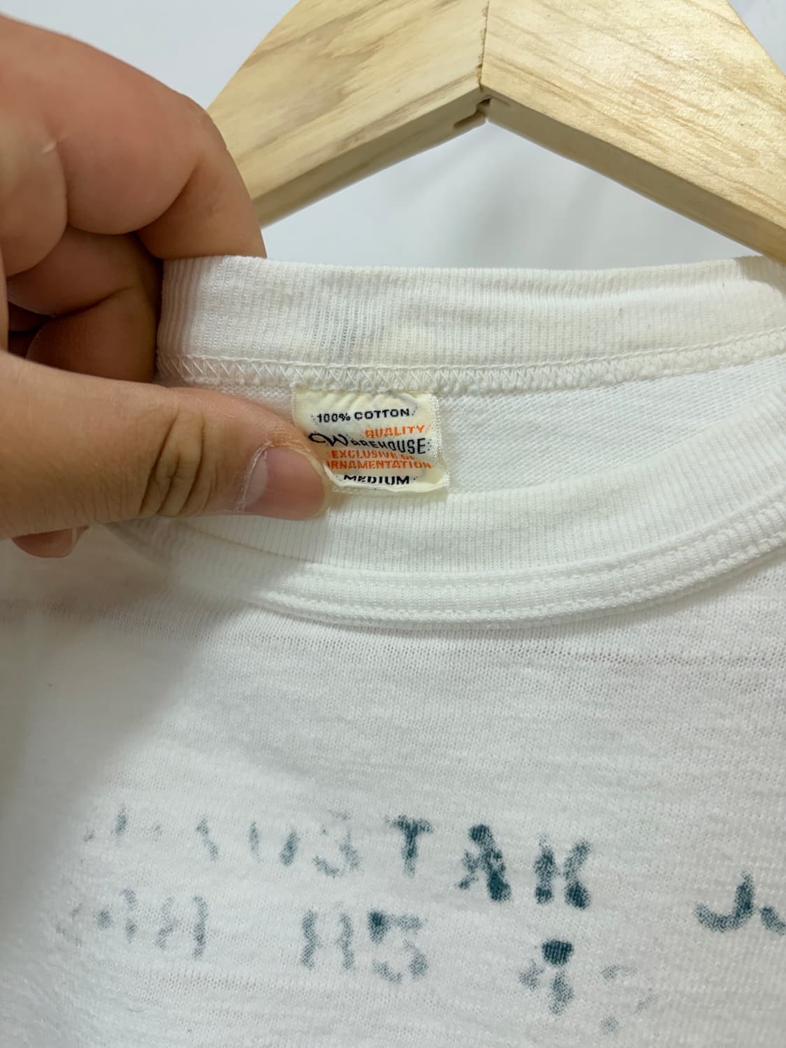 Warehouse & Co 웨어하우스 미해군 usn 싱글스티치 반팔 티셔 상품이미지5