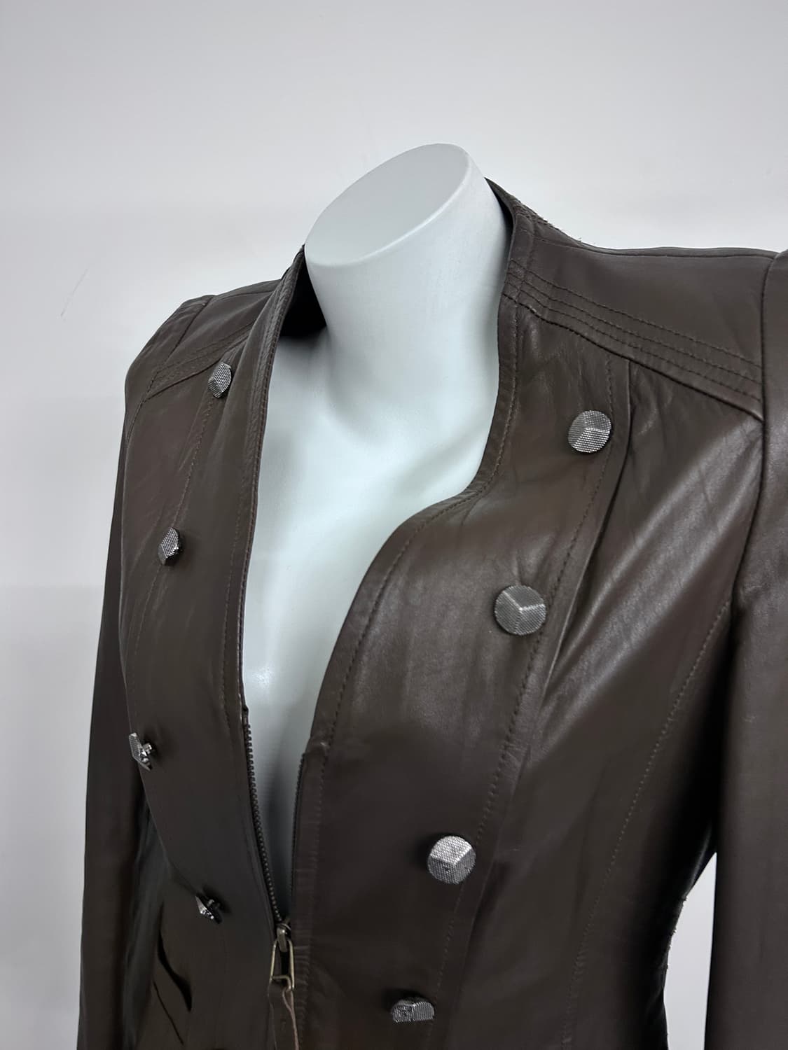 나폴레옹 레더 집업 자켓 상품이미지6