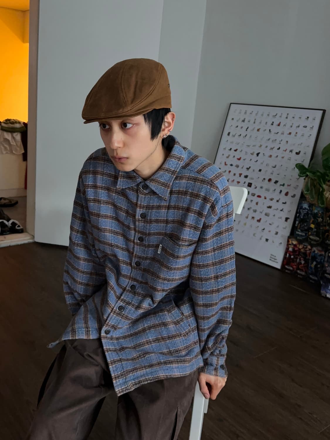 Beverly Hills Polo Club 체크 셔츠 자켓 상품이미지2