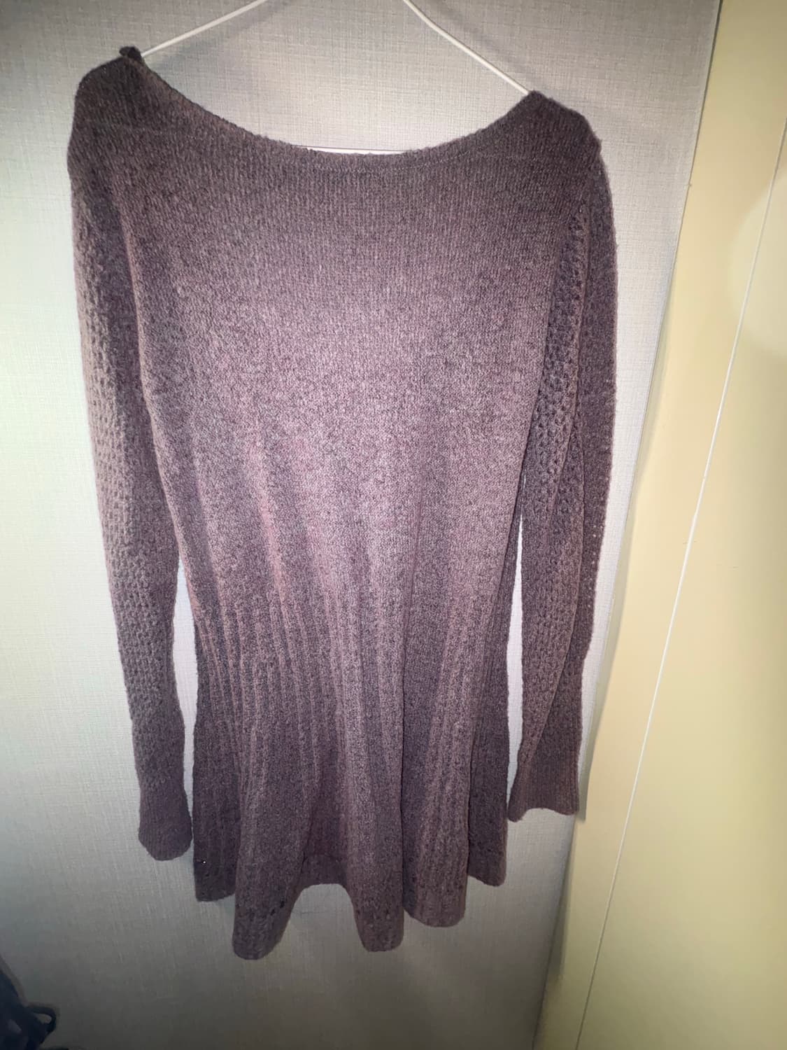 코이세이오 소프트 벨 니트 퍼플그레이 상품이미지2