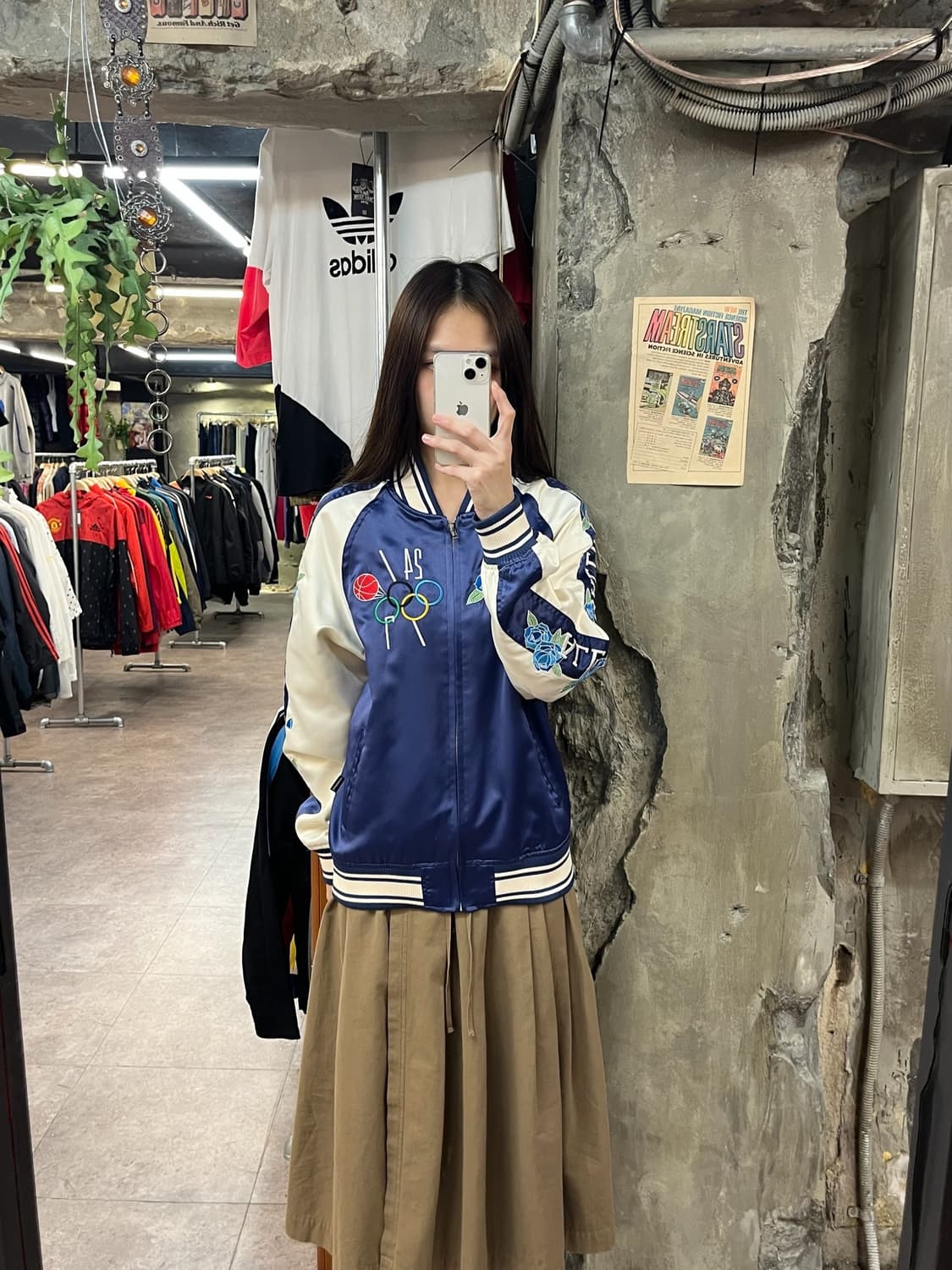로맨틱크라운 스카잔 네이비 M #csz1702 상품이미지2