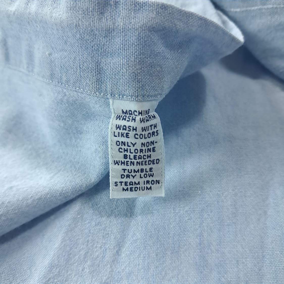 CK192 L 폴로 90s 빅셔츠 멀티포니 샴브레이 셔츠 남방 상품이미지5