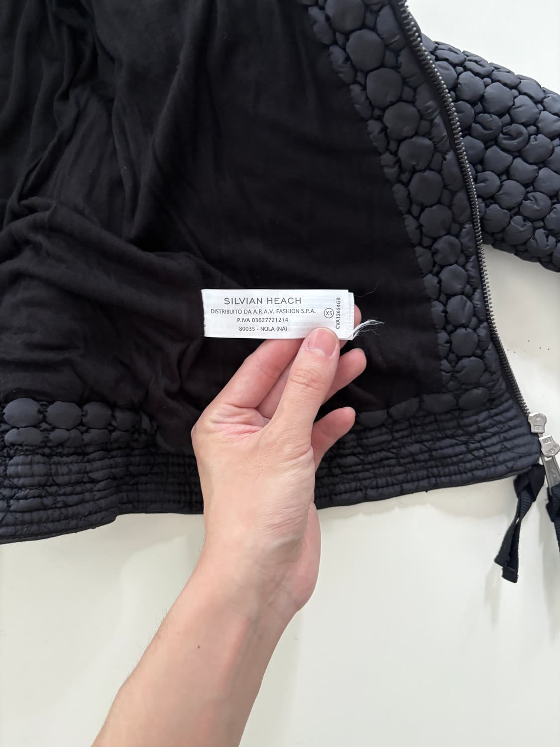 실비안 히치 이탈리아 퀼팅 재킷 상품이미지6