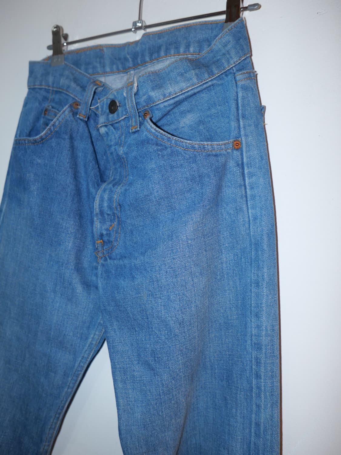 80s slim denim pants  상품이미지3