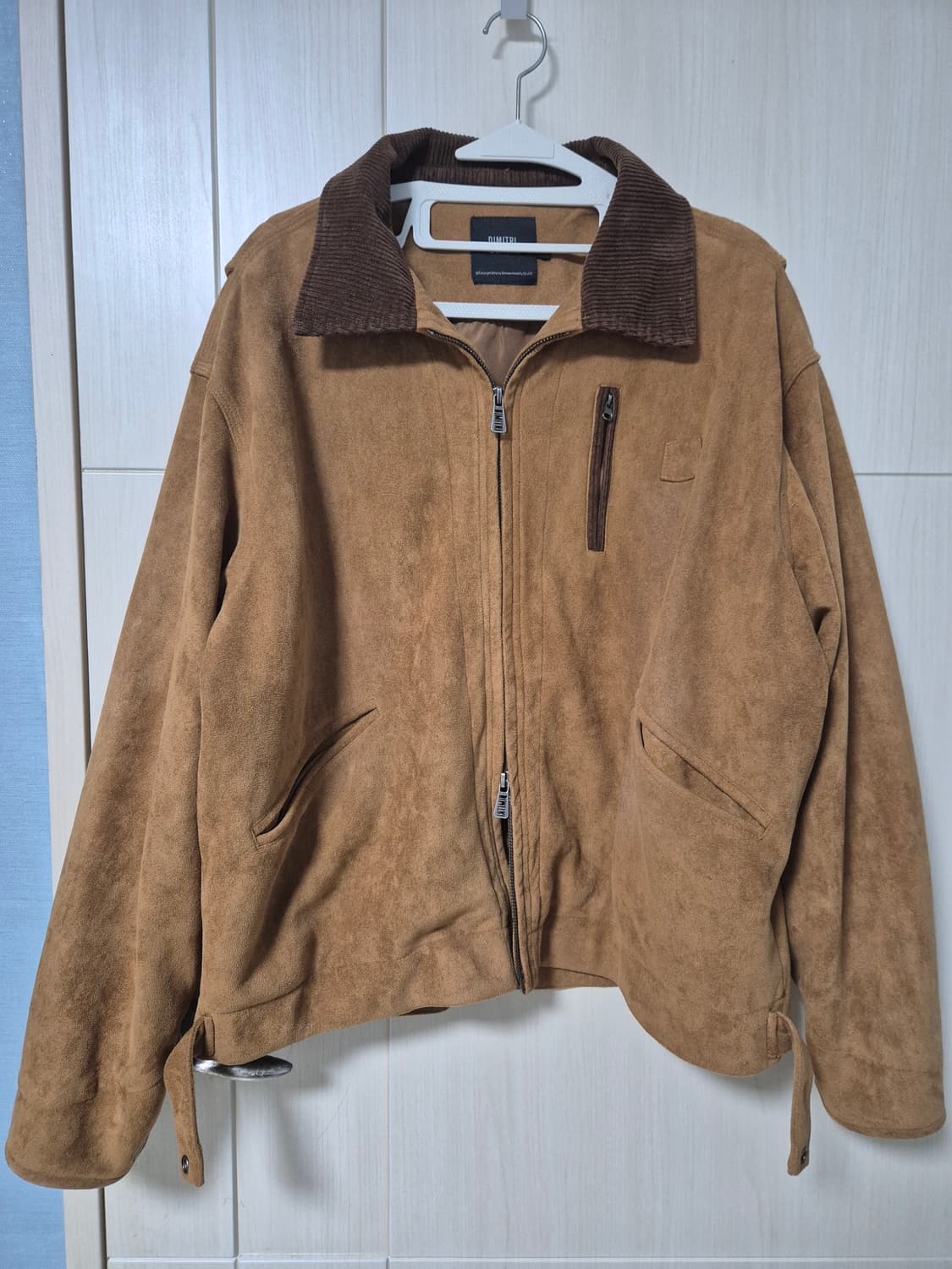디미트리 블랙 스웨이드 자켓 상품이미지2