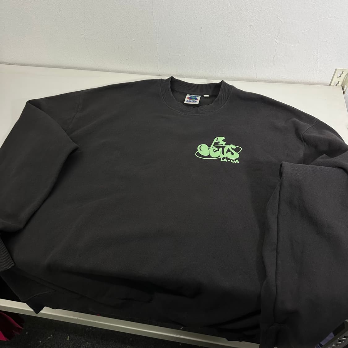 XL 데우스 엑스 마키나 차콜 하모니 앤트러사이트 맨투맨 상품이미지3