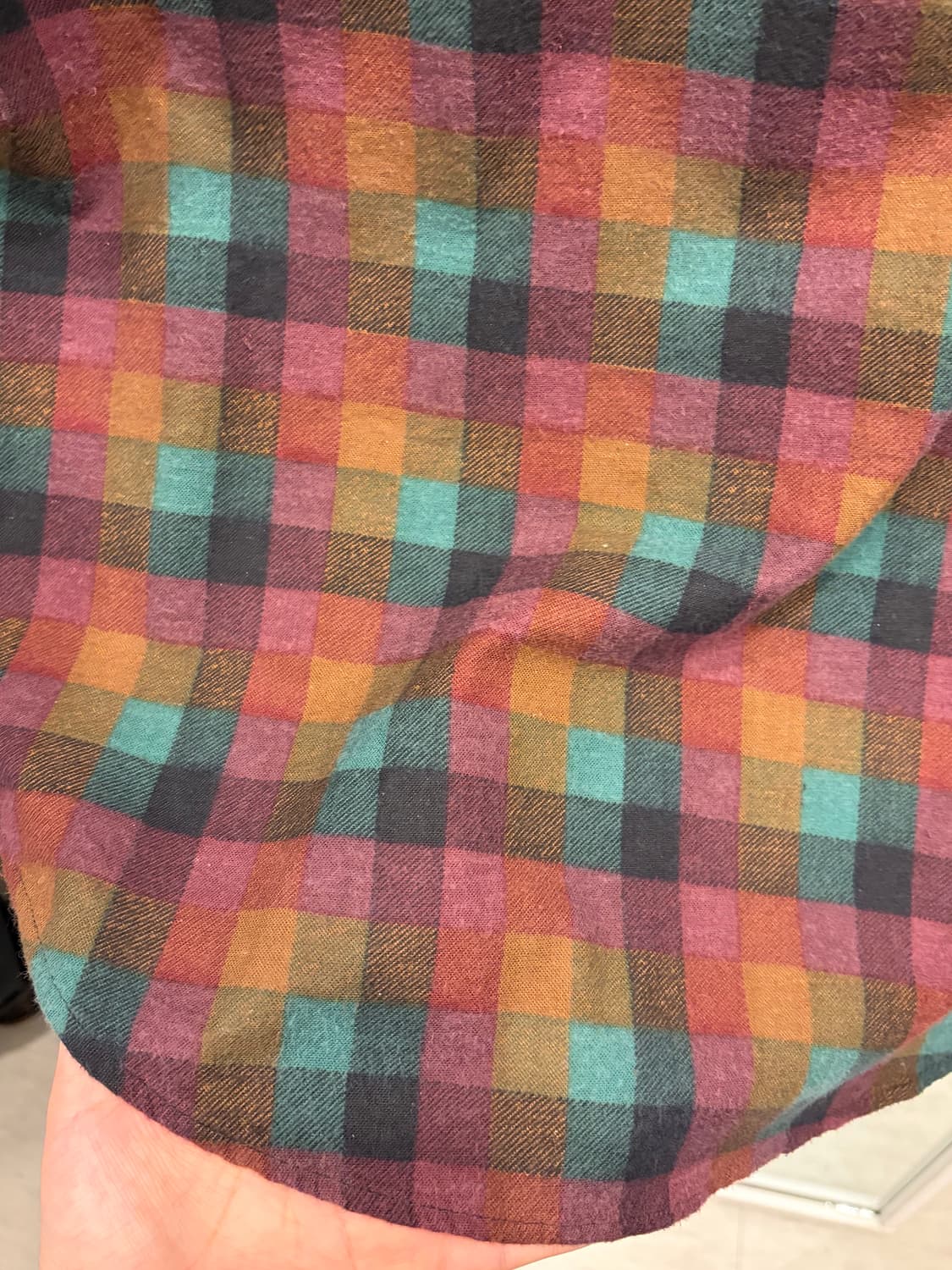 90s Dickies 디키즈 플란넬 체크 셔츠 상품이미지7