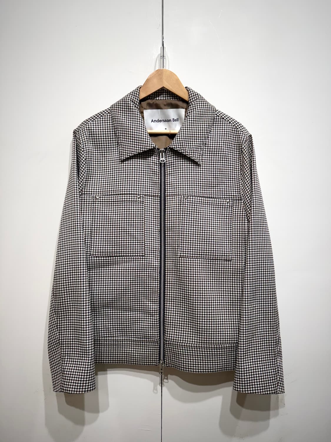 앤더슨벨 토마스 체크 스터드 자켓 상품이미지1