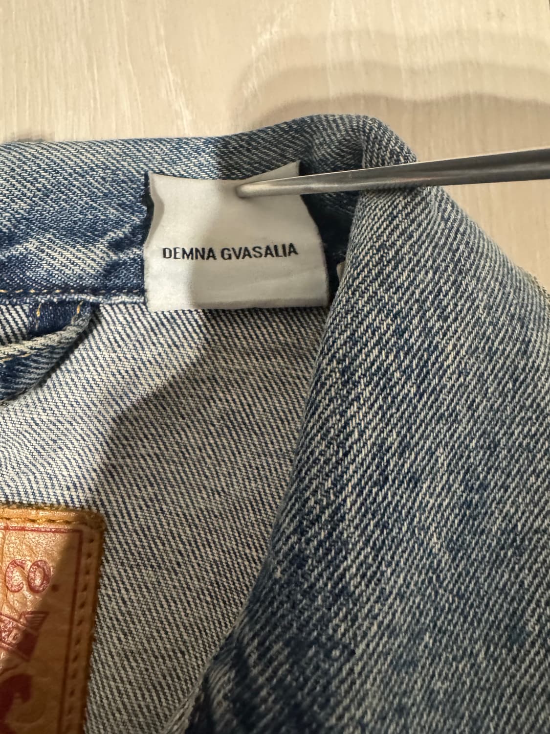 지디 베트멍 X 리바이스 17/SS 리워크 자켓 M 상품이미지5