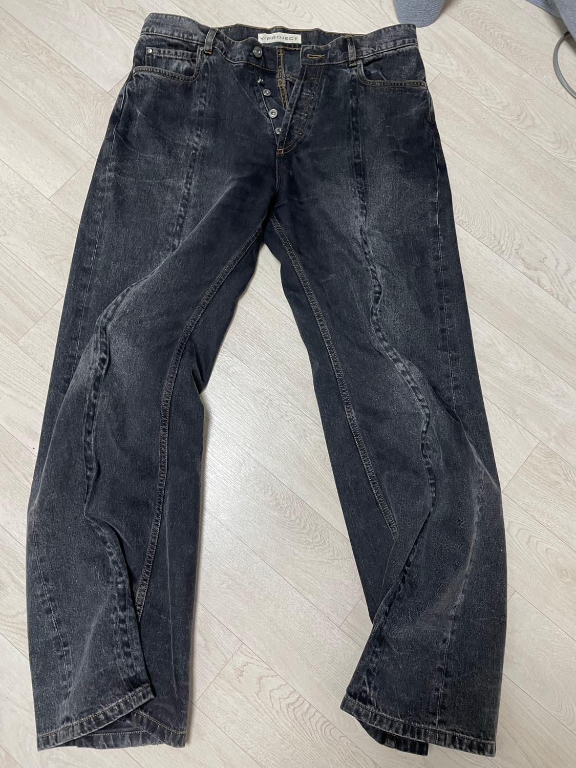 와이프로젝트 클래식 와이어 진 블랙 - 22FW 32 상품이미지2