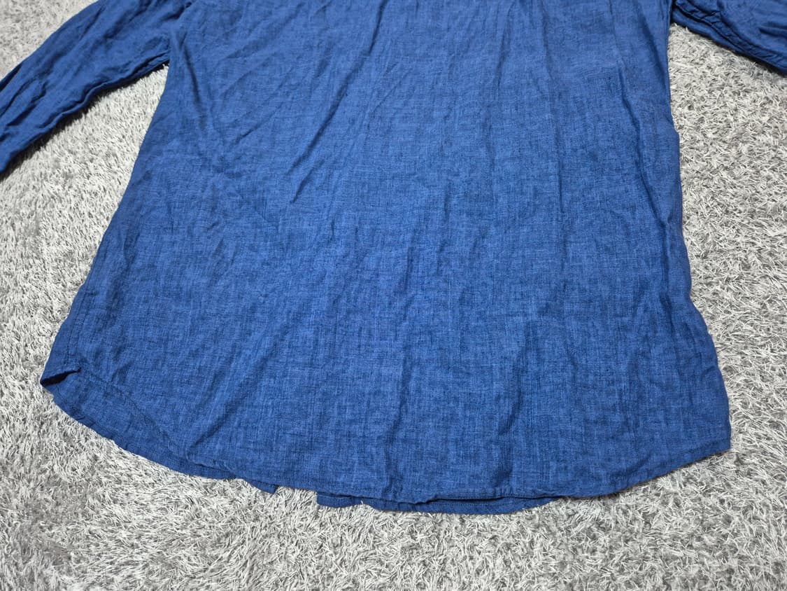 유니클로 남성 린넨 셔츠 L 상품이미지6