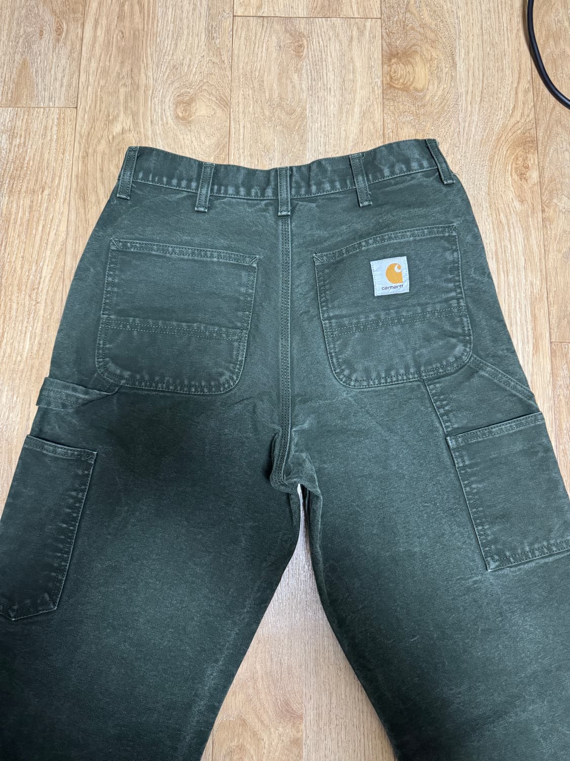 칼하트윕 싱글니 워크팬츠 올리브 28X30 상품이미지3