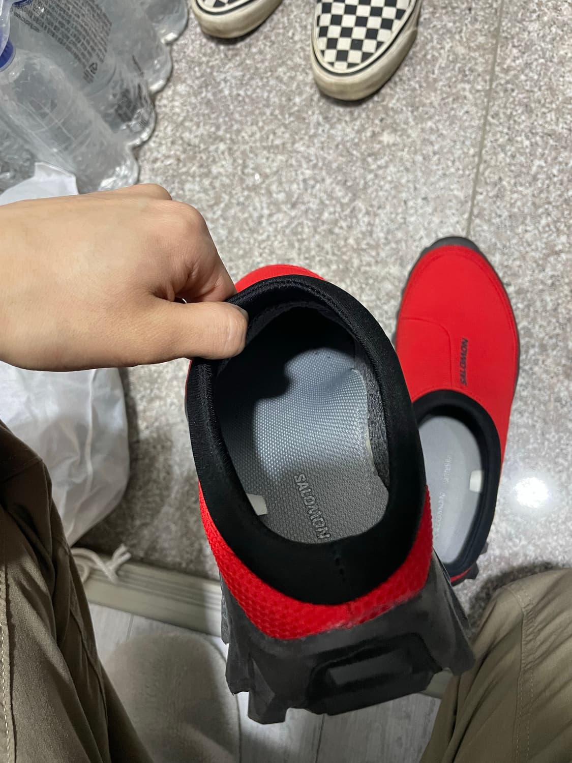 살로몬 스노우클로그 레드 상품이미지2