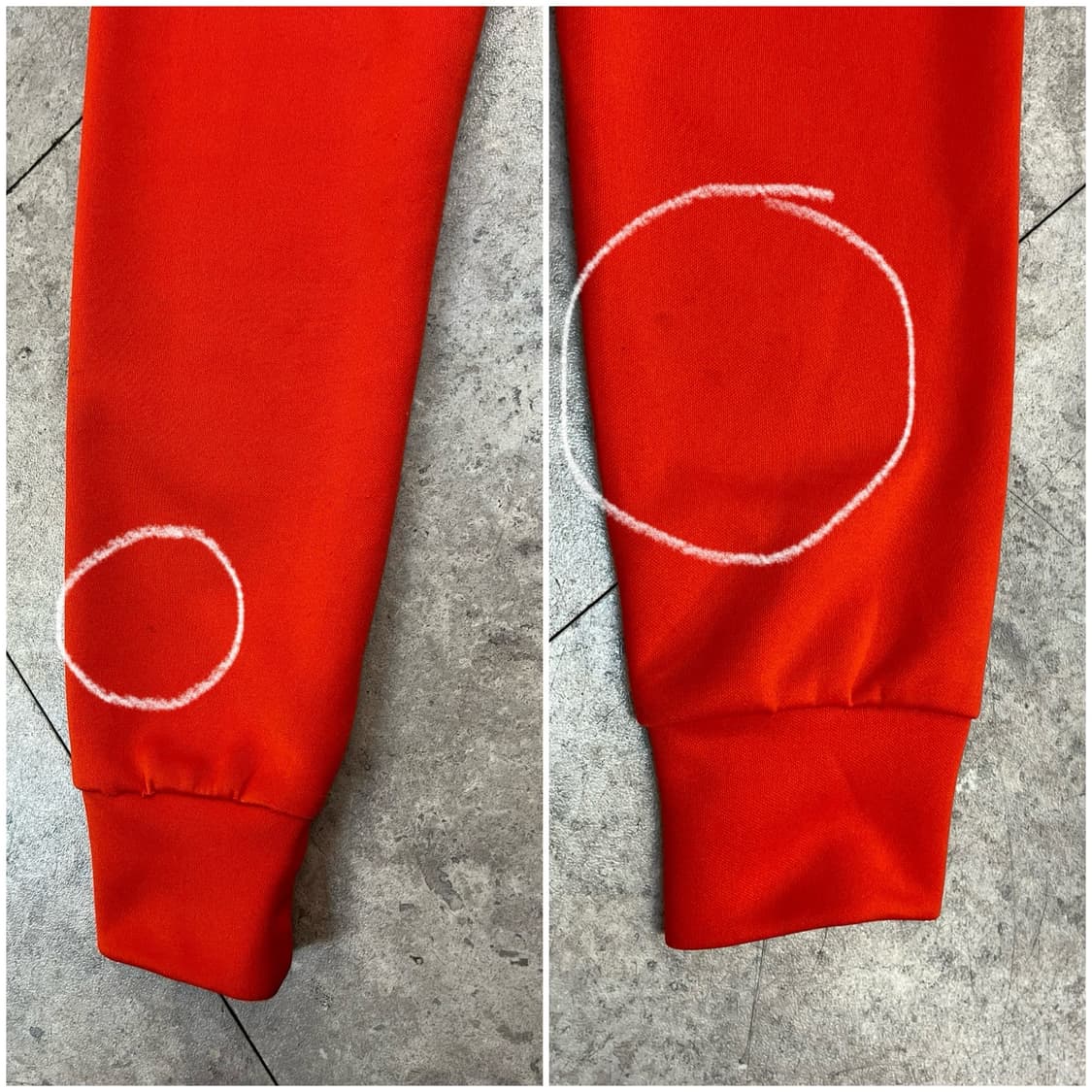 본더치 더블집업 져지 레드 100 #csz2473 상품이미지7