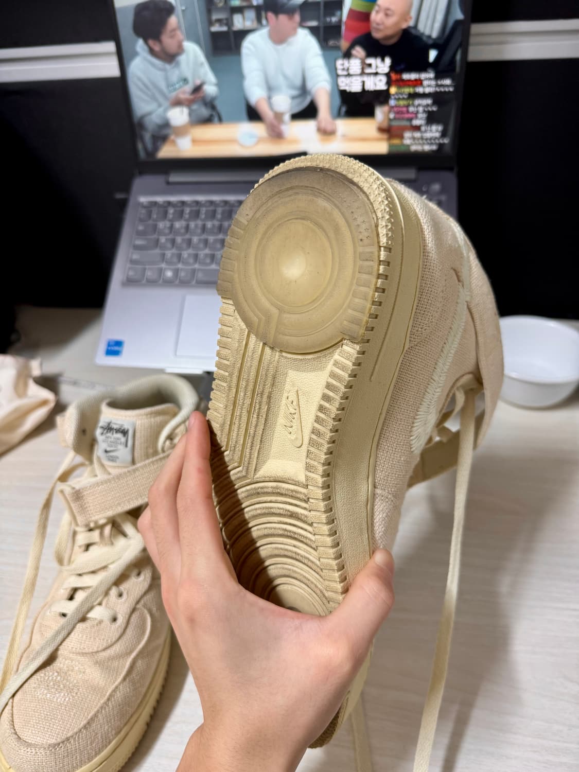 스투시 에어포스 미드 파실 285 상품이미지3