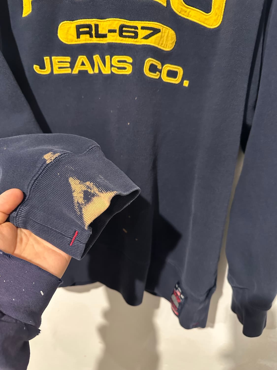 빈티지 00s 폴로 진스 스웻셔츠  상품이미지3