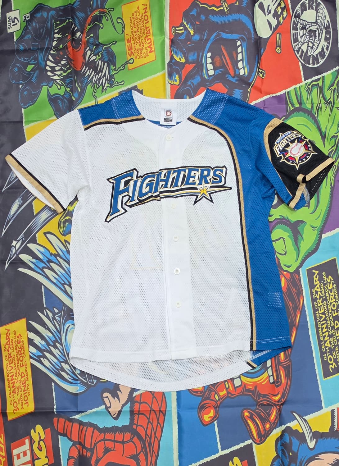 NPB 훗카이도 닛폰햄 파이터즈 유니폼 S 상품이미지1