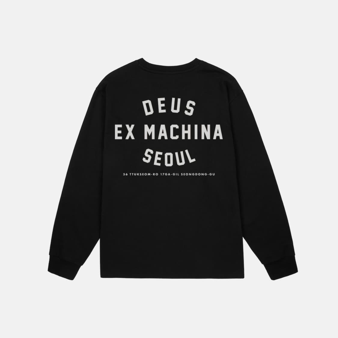 데우스 엑스 마키나 어드레스 긴팔티 롱슬리브 블랙 상품이미지1