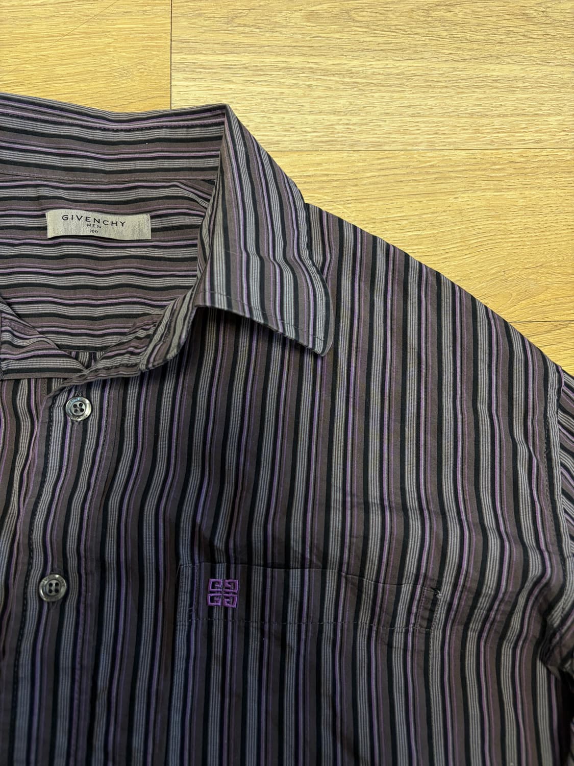 지방시 올드스쿨 스트라이프 셔츠 100 상품이미지3