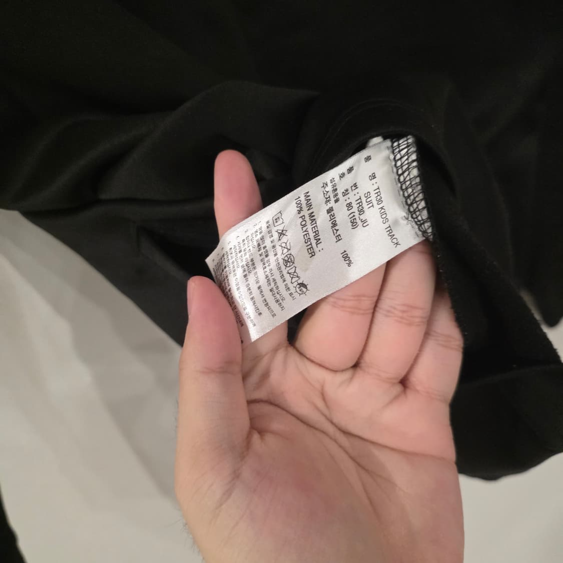 아디다스 키즈 트랙탑 80(150) 블랙 상품이미지7