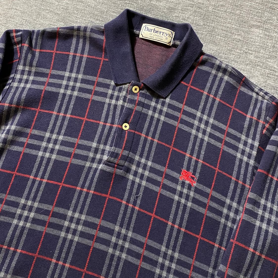 - 90s Burberrys 버버리 노바체크 피케티 상품이미지2