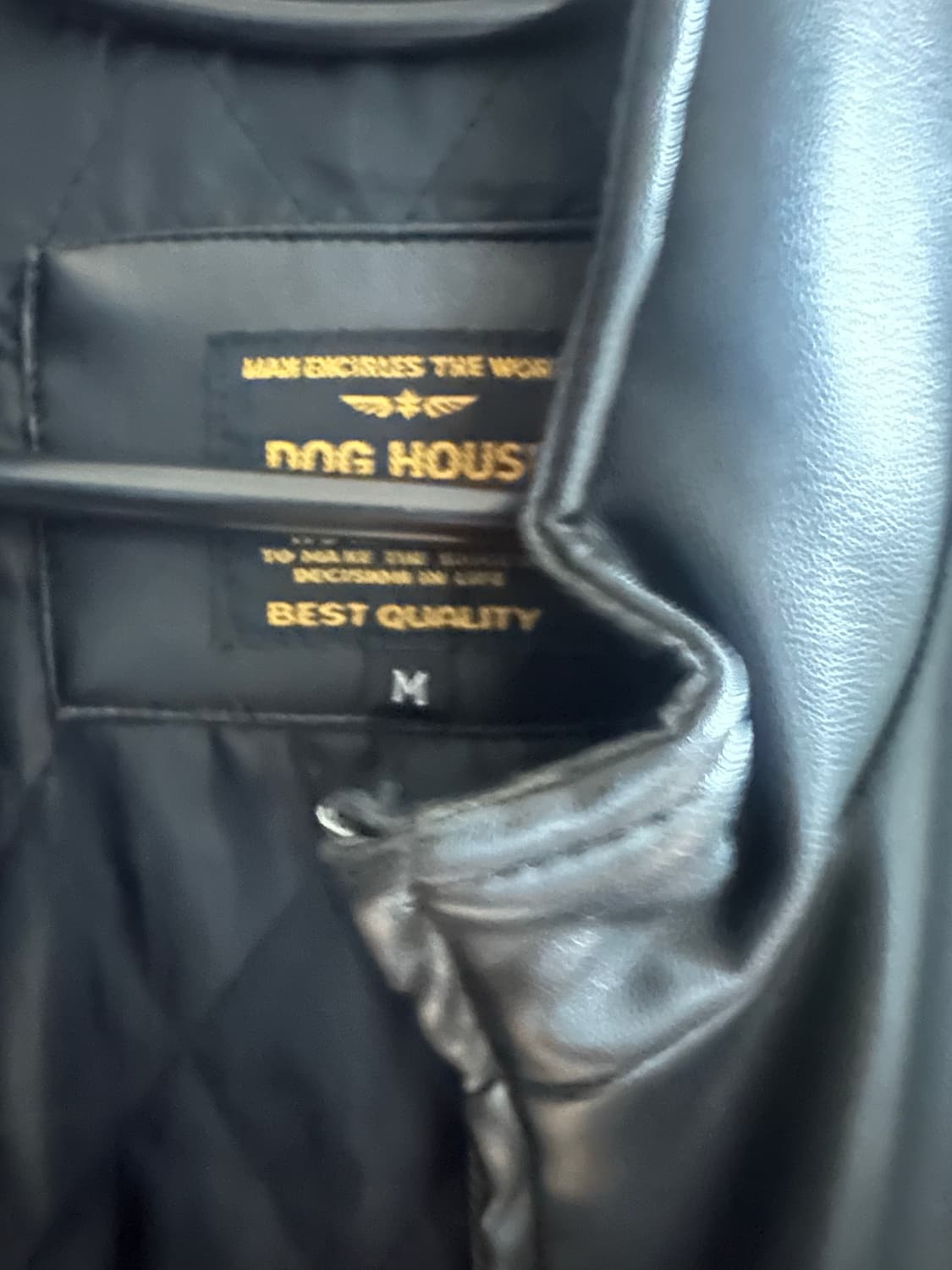 Dog house사 가죽자켓 m 상품이미지2