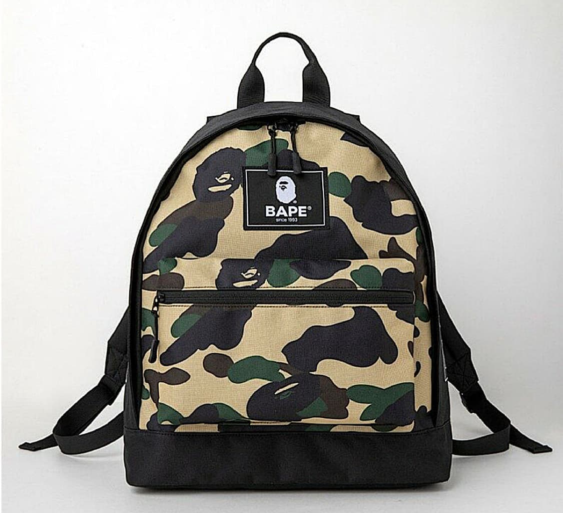 베이프 잡지부록 카모 백팩 상품이미지1