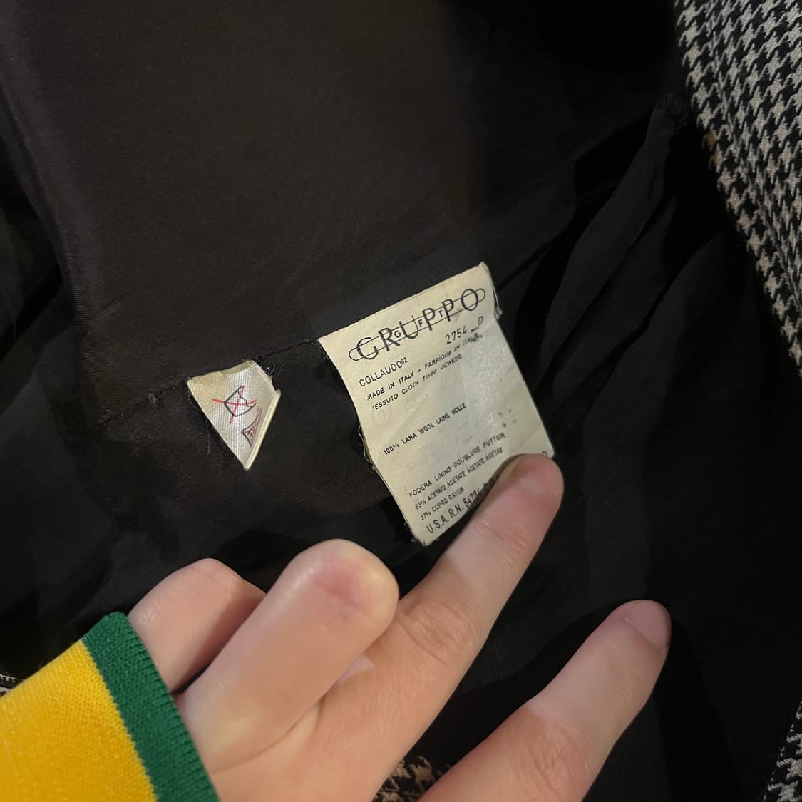 발렌티노 하운드투스 체크 원피스 상품이미지8