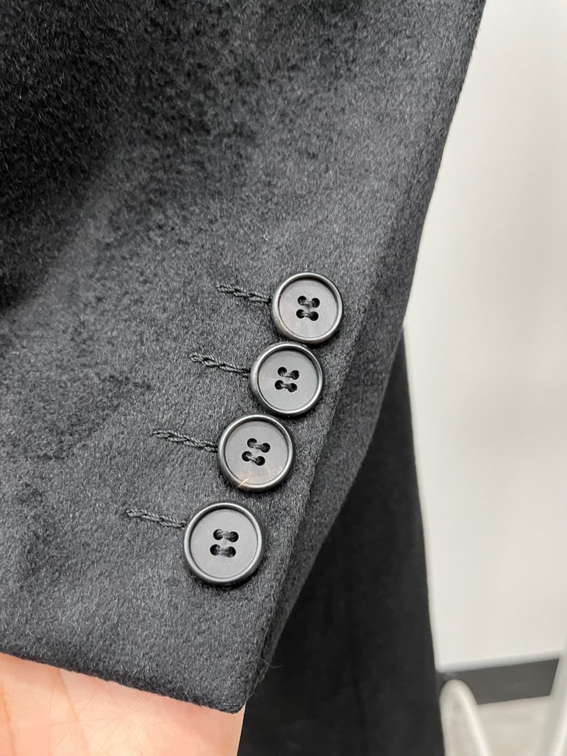 110) 입생로랑 캐시미어100% 롱코트  상품이미지3