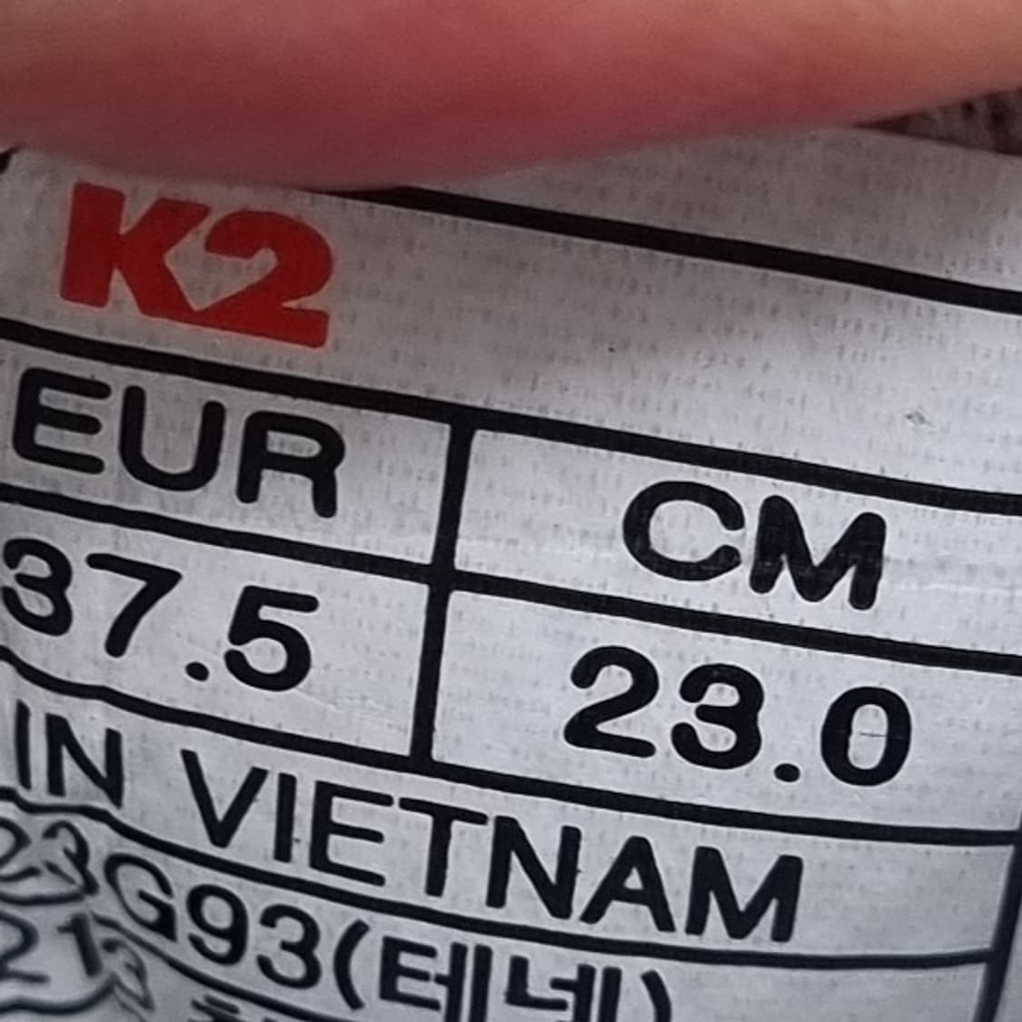 K2 플라이하이크 고어텍스 하이킹화230  상품이미지6