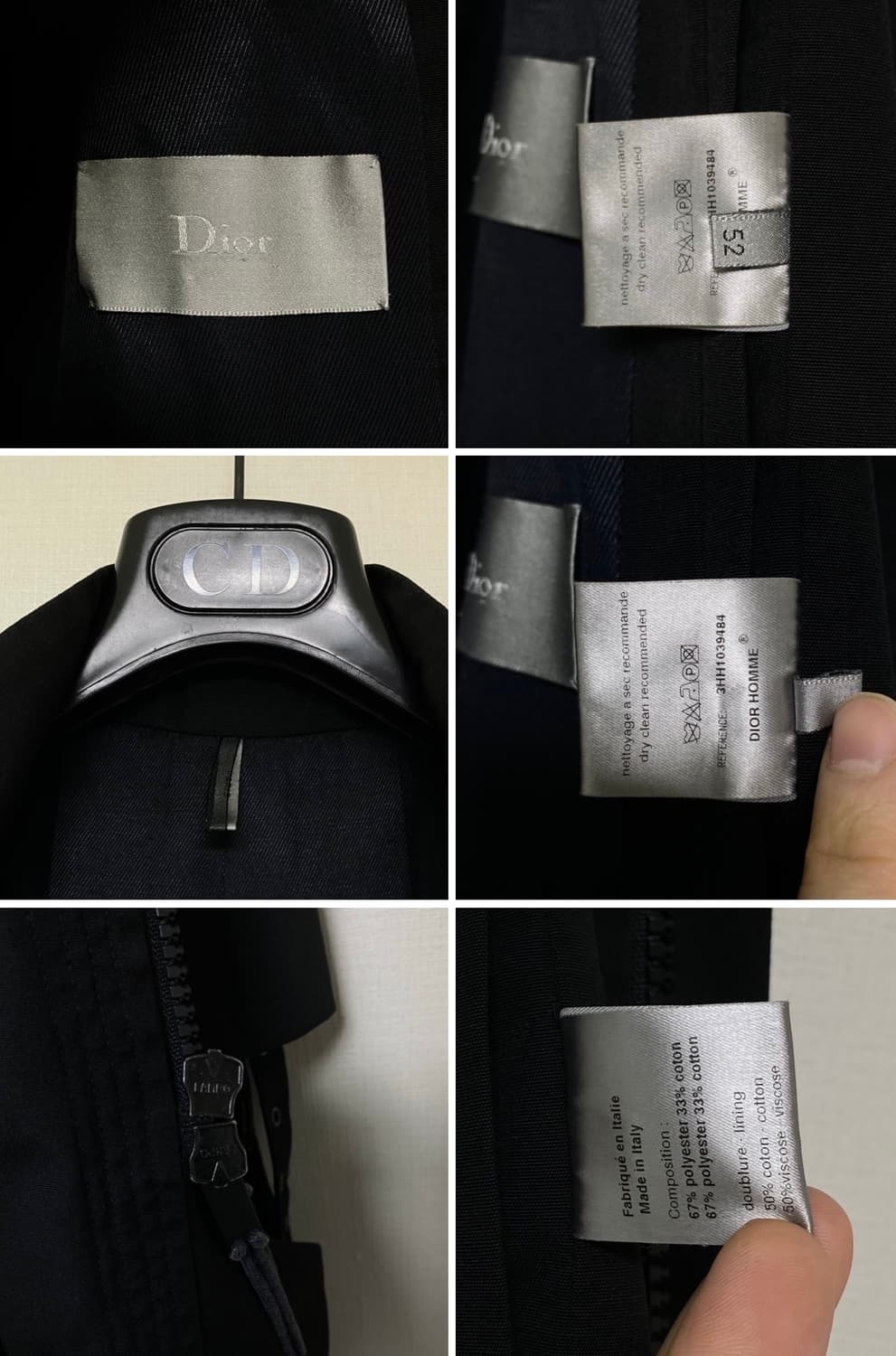 2003FW Dior HOMME LUSTER NAPOLEON COAT 상품이미지7