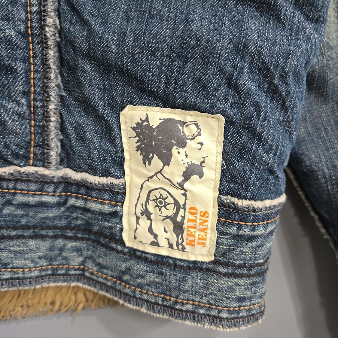 켈로진스(KELLO JEANS) 셰르파 데님 자켓 상품이미지5